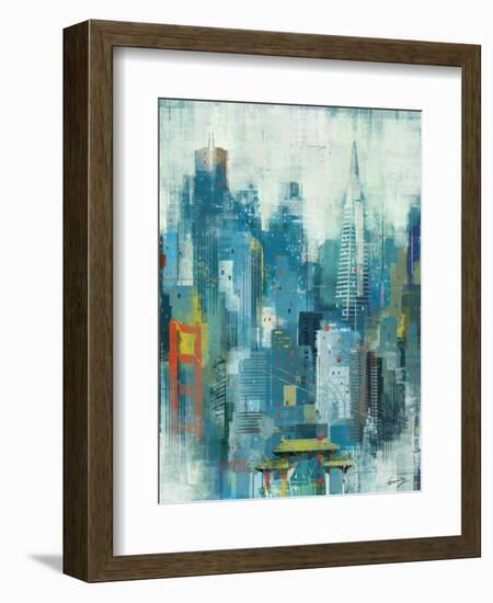 San Francisco-Eric Yang-Framed Art Print