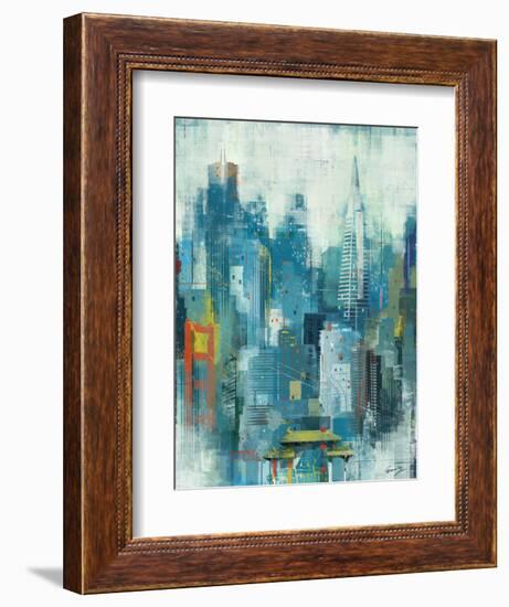 San Francisco-Eric Yang-Framed Art Print