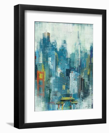 San Francisco-Eric Yang-Framed Art Print