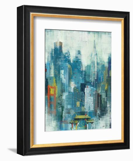 San Francisco-Eric Yang-Framed Art Print