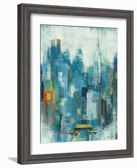 San Francisco-Eric Yang-Framed Art Print