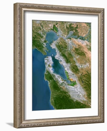 San Francisco-PLANETOBSERVER-Framed Photographic Print