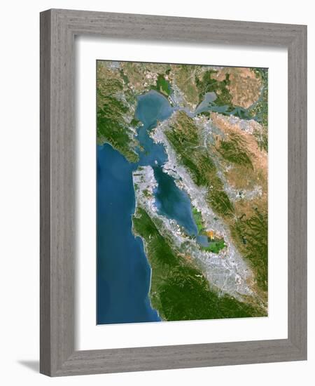 San Francisco-PLANETOBSERVER-Framed Photographic Print