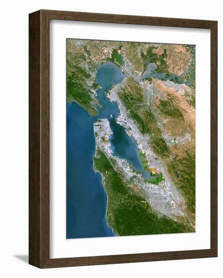 San Francisco-PLANETOBSERVER-Framed Photographic Print