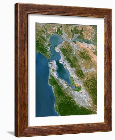 San Francisco-PLANETOBSERVER-Framed Photographic Print