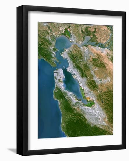 San Francisco-PLANETOBSERVER-Framed Photographic Print