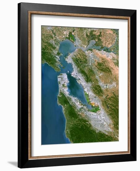 San Francisco-PLANETOBSERVER-Framed Photographic Print