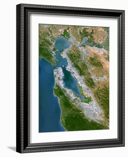 San Francisco-PLANETOBSERVER-Framed Photographic Print