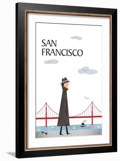 San Francisco-Tomas Design-Framed Art Print