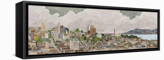 San Francisco-PI Studio-Framed Stretched Canvas