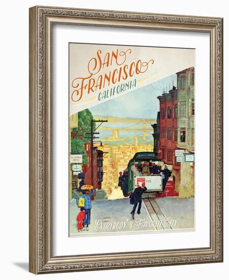 San Francisco-null-Framed Giclee Print