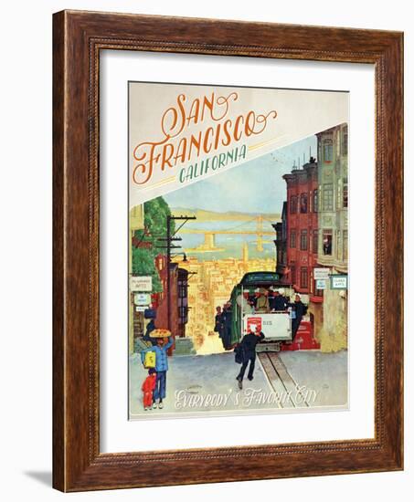 San Francisco-null-Framed Giclee Print