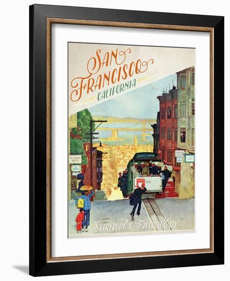 San Francisco-null-Framed Giclee Print