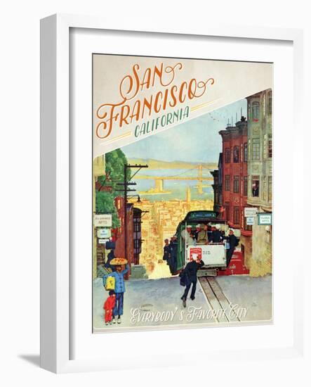 San Francisco-null-Framed Giclee Print