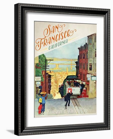 San Francisco-null-Framed Giclee Print