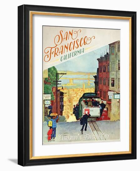 San Francisco-null-Framed Giclee Print