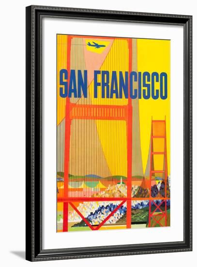 San Francisco-David Klein-Framed Art Print