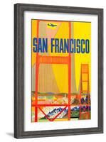 San Francisco-David Klein-Framed Art Print