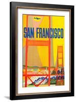 San Francisco-David Klein-Framed Art Print