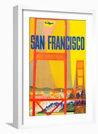 San Francisco-David Klein-Framed Art Print