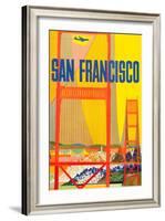 San Francisco-David Klein-Framed Art Print