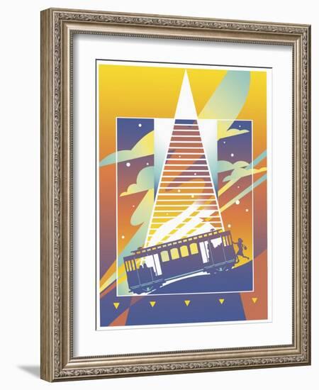 San Francisco-David Chestnutt-Framed Giclee Print