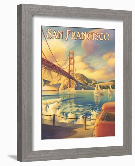 San Francisco-Kerne Erickson-Framed Art Print