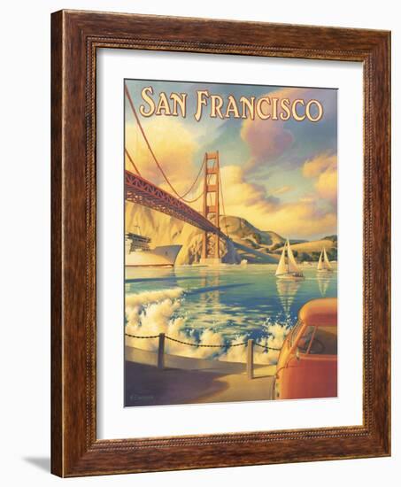 San Francisco-Kerne Erickson-Framed Art Print