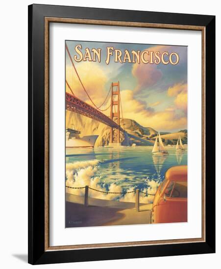 San Francisco-Kerne Erickson-Framed Art Print