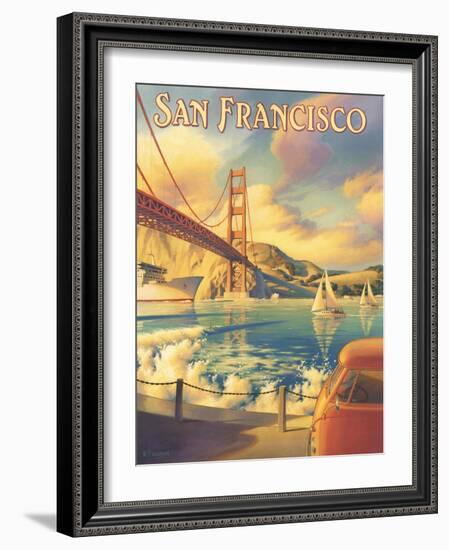 San Francisco-Kerne Erickson-Framed Art Print