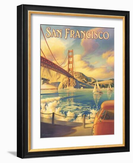 San Francisco-Kerne Erickson-Framed Art Print