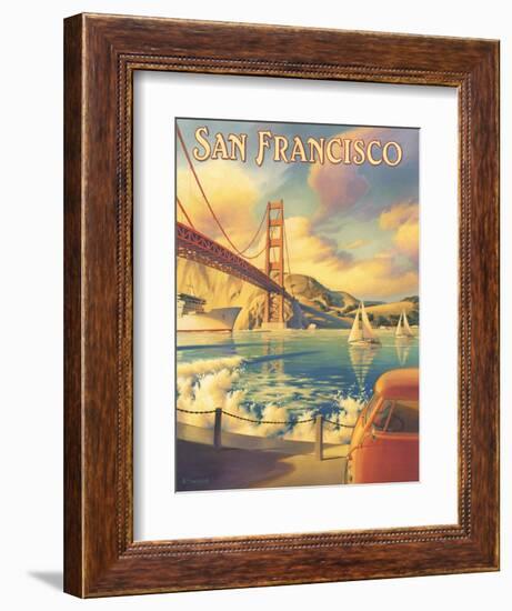 San Francisco-Kerne Erickson-Framed Premium Giclee Print