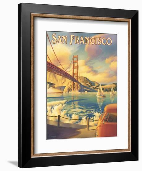 San Francisco-Kerne Erickson-Framed Premium Giclee Print