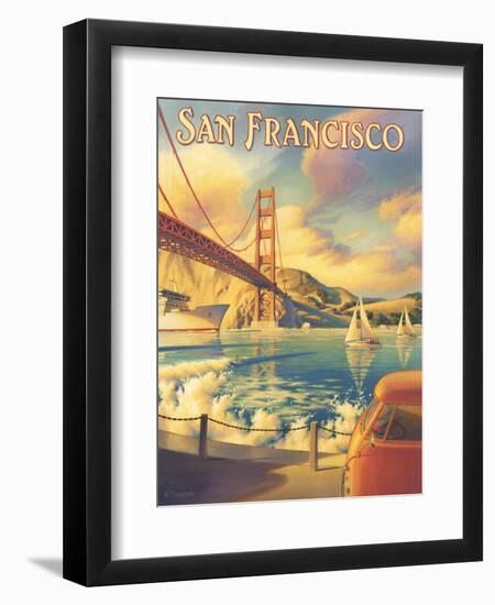 San Francisco-Kerne Erickson-Framed Premium Giclee Print