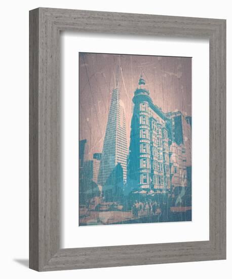 San Francisco-NaxArt-Framed Art Print