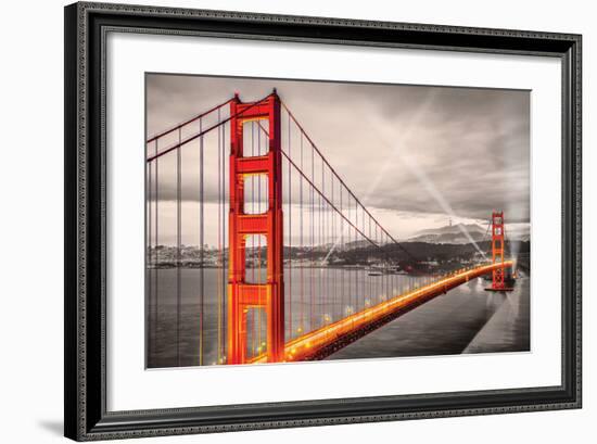 San FranciscoGoldenGateBridge-null-Framed Art Print