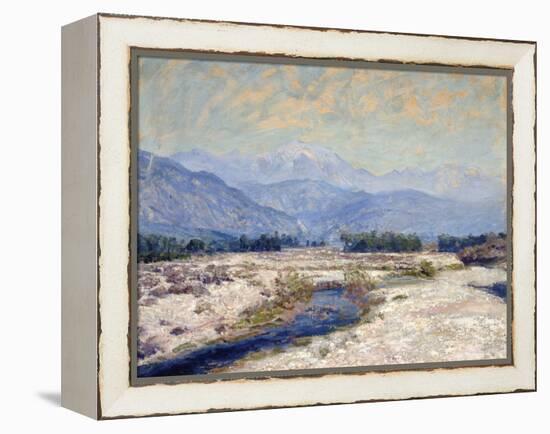 San Gabriel Wash-Guy Rose-Framed Stretched Canvas