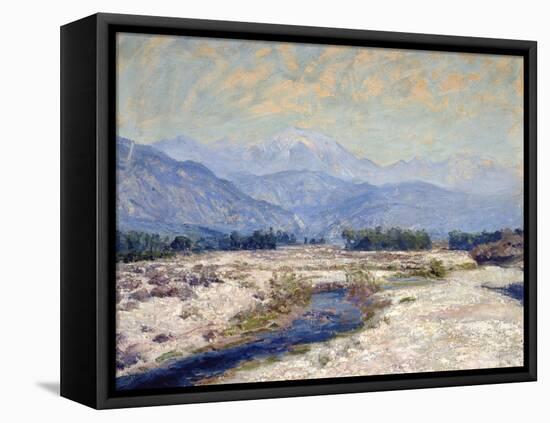 San Gabriel Wash-Guy Rose-Framed Stretched Canvas