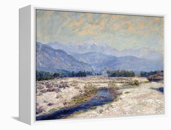 San Gabriel Wash-Guy Rose-Framed Stretched Canvas