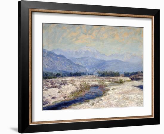 San Gabriel Wash-Guy Rose-Framed Art Print