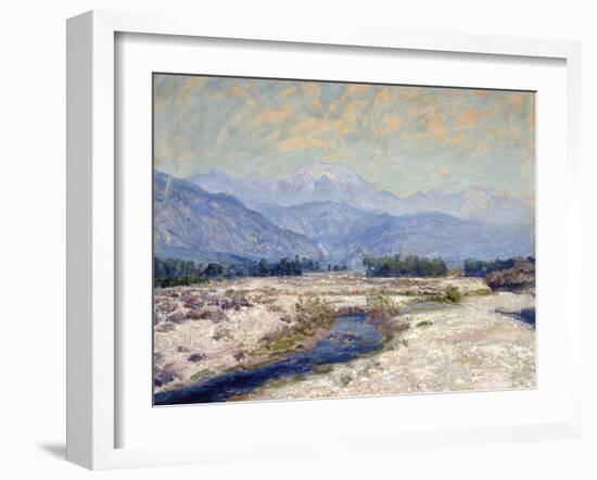 San Gabriel Wash-Guy Rose-Framed Art Print