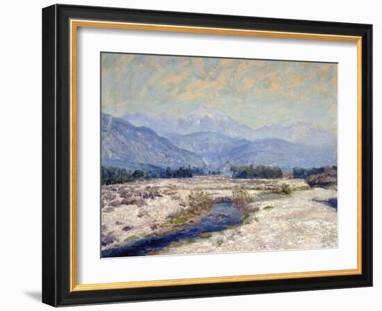 San Gabriel Wash-Guy Rose-Framed Art Print