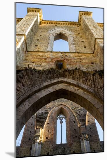 San Galgano Church, Chiusdino, Tuscany, Italy-Ian Shive-Mounted Photographic Print