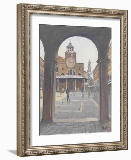 San Giacometo Church, 2009-Julian Barrow-Framed Giclee Print