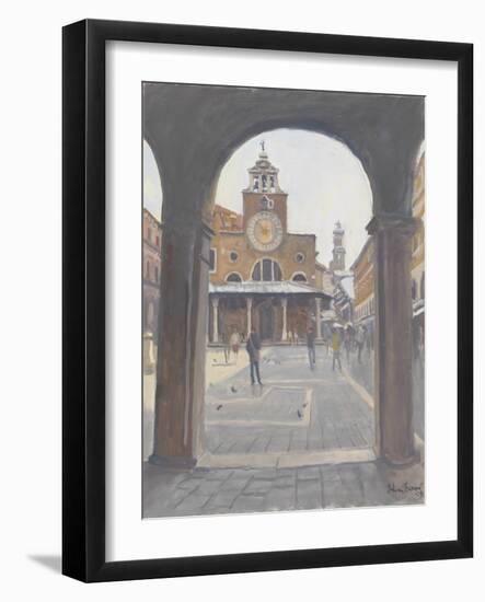 San Giacometo Church, 2009-Julian Barrow-Framed Giclee Print