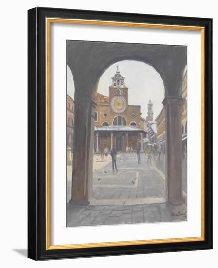 San Giacometo Church, 2009-Julian Barrow-Framed Giclee Print