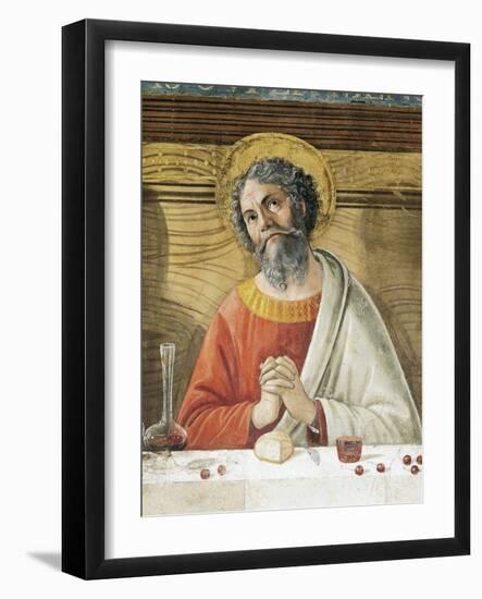 San Giacomo Maggiore, Detail from Last Supper, 1485-Domenico Ghirlandaio-Framed Giclee Print