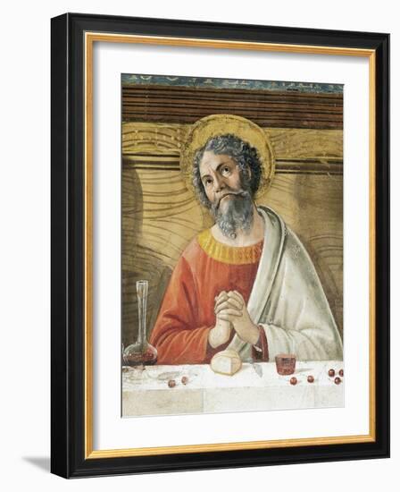 San Giacomo Maggiore, Detail from Last Supper, 1485-Domenico Ghirlandaio-Framed Giclee Print