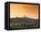 San Gimignano at Sunset, Siena Province, Tuscany, Italy, Europe-Sergio Pitamitz-Framed Premier Image Canvas