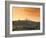 San Gimignano at Sunset, Siena Province, Tuscany, Italy, Europe-Sergio Pitamitz-Framed Photographic Print